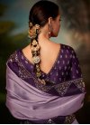 Swarovski Work Fancy Fabric Trendy Classic Saree - 2