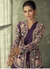 Chinon Embroidered Work Readymade Designer Gown - 2
