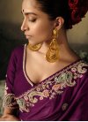 Beads Work Designer Traditional Saree - 2