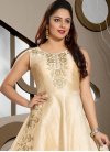Embroidered Work Readymade Classic Gown For Festival - 1