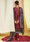 Embroidered Work Pant Style Classic Salwar Suit - 3
