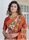 Patola Silk Contemporary Style Saree For Ceremonial - 2