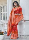 Woven Work Banarasi Silk Designer Traditional Saree - 1