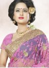 Net Embroidered Work Traditional Saree For Festival - 1