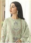 Faux Georgette Embroidered Work Pant Style Pakistani Salwar Kameez - 1