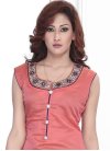 Lace Work Readymade Suit - 1
