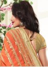 Epitome Bamberg Georgette Lace Work Designer Contemporary Style Saree For Ceremonial - 1