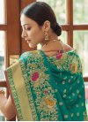 Woven Work Banarasi Silk Traditional Designer Saree - 1