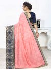 Jacquard Silk Designer Traditional Saree For Festival - 1