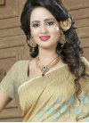 Prodigious Banarasi Silk Resham Work Trendy Classic Saree - 1