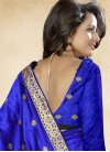 Pretty Art Silk Embroidered Work Traditional Saree - 1