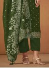 Embroidered Work Georgette Pant Style Designer Salwar Suit - 1