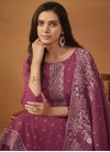 Georgette Embroidered Work Pant Style Classic Salwar Suit - 2