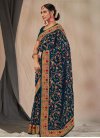 Georgette Embroidered Work Traditional Designer Saree - 1