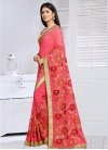 Compelling Faux Georgette Trendy Saree For Ceremonial - 1