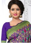Zesty Banarasi Silk Contemporary Style Saree For Ceremonial - 1
