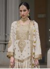Chinon Designer Palazzo Salwar Suit For Festival - 2