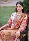 Digital Print Work Cotton Lawn Pant Style Straight Salwar Suit - 1