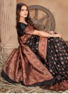 Woven Work Banarasi Silk Trendy Saree - 1