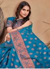 Woven Work Banarasi Silk Trendy Classic Saree - 2