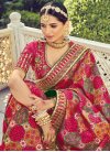 Embroidered Work Contemporary Style Saree For Bridal - 1