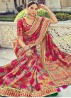 Embroidered Work Contemporary Style Saree For Bridal - 2
