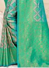 Kanjivaram Silk Traditional Designer Saree For Ceremonial - 2