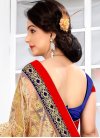 Enthralling Embroidered Work Contemporary Style Saree - 2