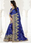 Sophisticated Crepe Silk Embroidered Work Classic Saree - 2