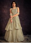 Faux Georgette Readymade Designer Gown For Festival - 2