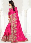 Crepe Silk Embroidered Work Traditional Saree - 2