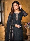 Embroidered Work Net Pant Style Classic Salwar Suit - 1