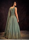 Faux Georgette Readymade Long Length Gown For Festival - 3