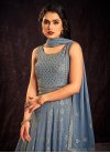 Faux Georgette Readymade Classic Gown For Festival - 2