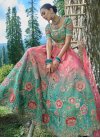 Silk Designer A Line Lehenga Choli For Bridal - 2