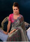 Fancy Fabric Traditional Designer Saree For Bridal - 3