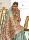 Woven Work Trendy Classic Saree For Ceremonial - 1