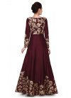 Embroidered Work Gown - 1