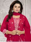 Embroidered Work  Jacket Style Salwar Suit - 1