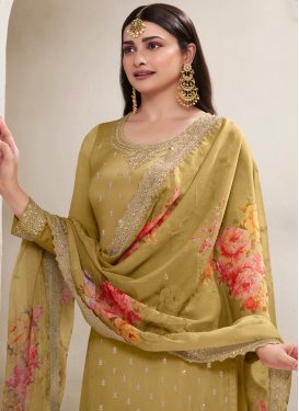 Prachi Desai Designer Palazzo Salwar Kameez For Festival