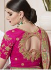 Embroidered Work Banarasi Silk Trendy Classic Saree - 2