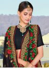 Georgette Embroidered Work Traditional Saree - 1