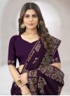 Vichitra Silk Trendy Saree - 1