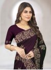Vichitra Silk Trendy Saree For Ceremonial - 1