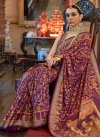 Print Work Patola Silk Trendy Classic Saree For Festival - 2