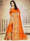 Entrancing Embroidered Work  Classic Saree - 2