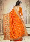 Entrancing Embroidered Work  Classic Saree - 1