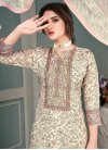 Maslin Pant Style Designer Salwar Kameez - 2