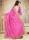 Nice Embroidered Work  Contemporary Style Saree - 1