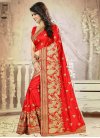 Engrossing Embroidered Work Trendy Classic Saree - 2
